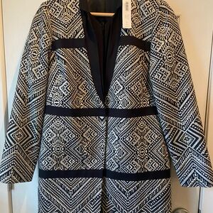 Chicos Black Label Jacket Blazer New With Tags! Originally $199